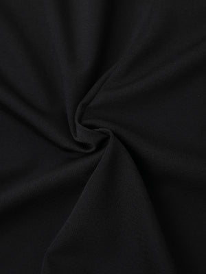 Women's Black Oversized T Shirt