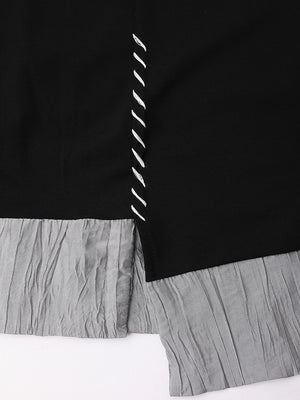 Women's Black Oversized T Shirt
