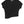 Women's Black Plain T Shirt