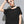 Women's Black Plain T Shirt