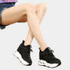 Womens Black Platform Sneakers