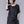 Women's Black Pleated T-shirt with Short Sleeves Fashion