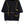 Women's Black Pocket T-shirt with Round Neck