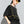 Women's Black Pocket T-shirt with Round Neck