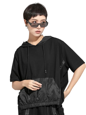 Women's Black T Shirt Oversized