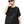 Women's Black T Shirt With Design