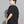 Women's Black T Shirt With Design