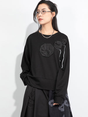 Women's Black T Shirt