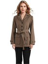 Women's Blazer Belt Jacket Spring