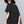 Women's Boxy Black T Shirt