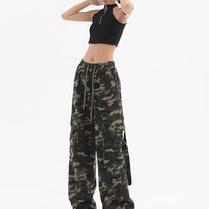 Womens Camo Pants Cargo