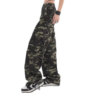 Womens Camo Pants Cargo