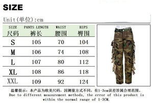 Womens cargo camo pants