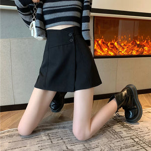 Womens Cargo Mini Skirt