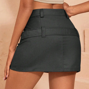 Women's Cargo Skirt With Pockets