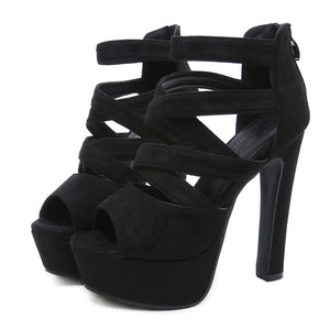 Women's Chunky Heel Sandals