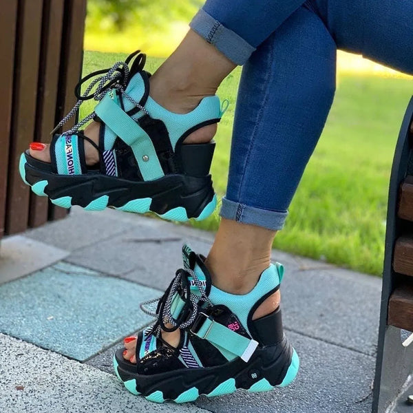 Womens Chunky Sandals