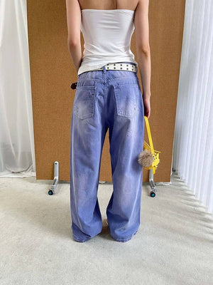 Women's Do Old Loose Jeans Y2K