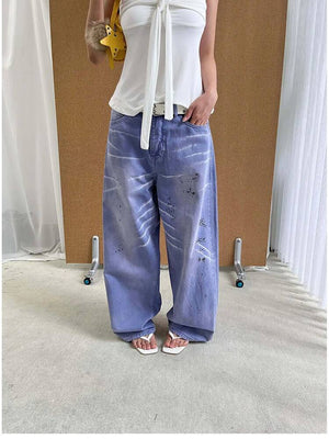 Women's Do Old Loose Jeans Y2K