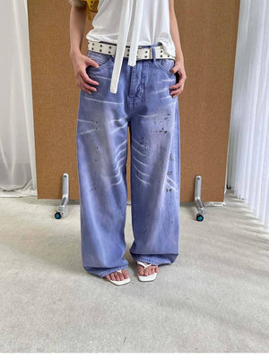 Women's Do Old Loose Jeans Y2K