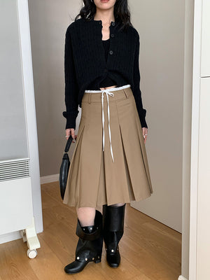 Women's High Waist Y2K Skirt
