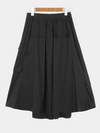 Womens Long Cargo Skirt