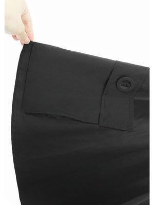 Womens Long Cargo Skirt