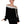 Women's Long Sleeve Black T Shirt