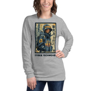 Camisetas gráficas de manga larga para mujer