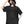 Women's Oversize Black T Shirt - product view on white background