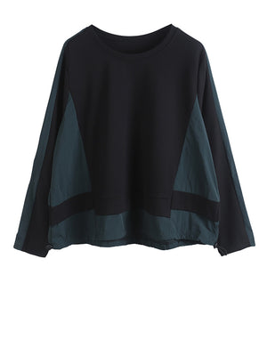 Women's Oversized Black T Shirt