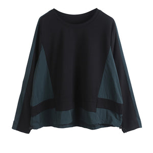 Women's Oversized Black T Shirt