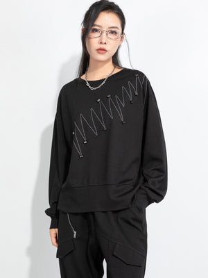 Women's Oversized T Shirt Black