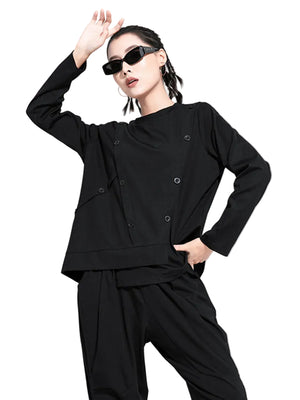 Women's Plus Size Black T Shirts