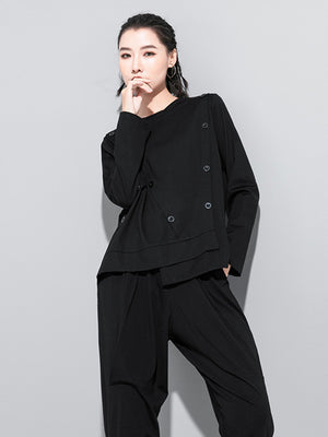 Women's Plus Size Black T Shirts