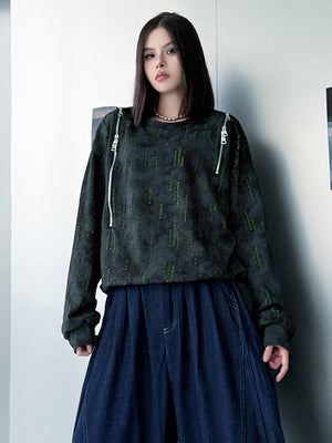 Womens Printed Sweatshirts