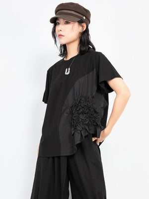Women's Round Neck Short Sleeve T Shirt