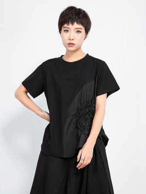 Women's Round Neck Short Sleeve T Shirt