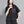 Women's Short Sleeve Black T Shirt
