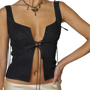 Women's Sleeveless Crop Top