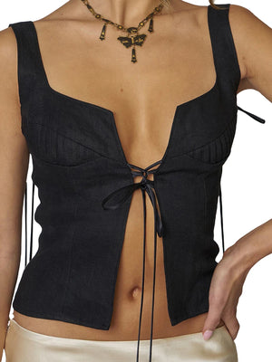 Women's Sleeveless Crop Top