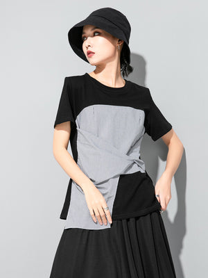Women's T Shirts Black and Gray