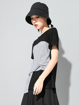 Women's T Shirts Black and Gray