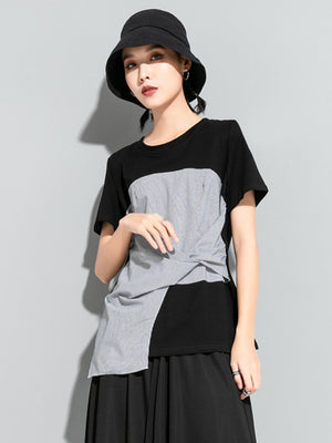 Women's T Shirts Black and Gray
