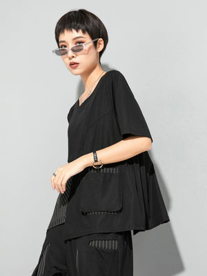 Women's T Shirts Black