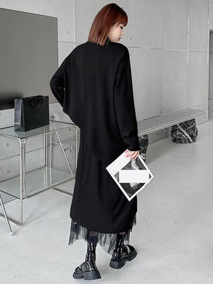 Women's Turtleneck Black T-shirts
