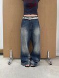 Image for Rette Y2K-jeans for dame