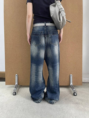 Women's Y2K Jeans Crotch Straight