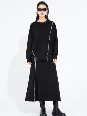 Womens Zippered Sweatshirts