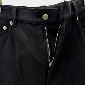 Wool Gothic Skirt Black